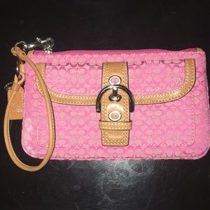 Coach wristlet